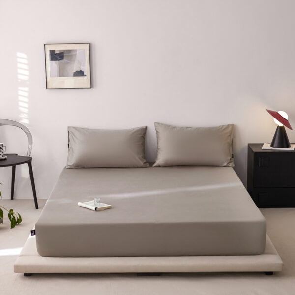 Fitted Sheet 120×200 cm – Cotton – 2 Pillowcases