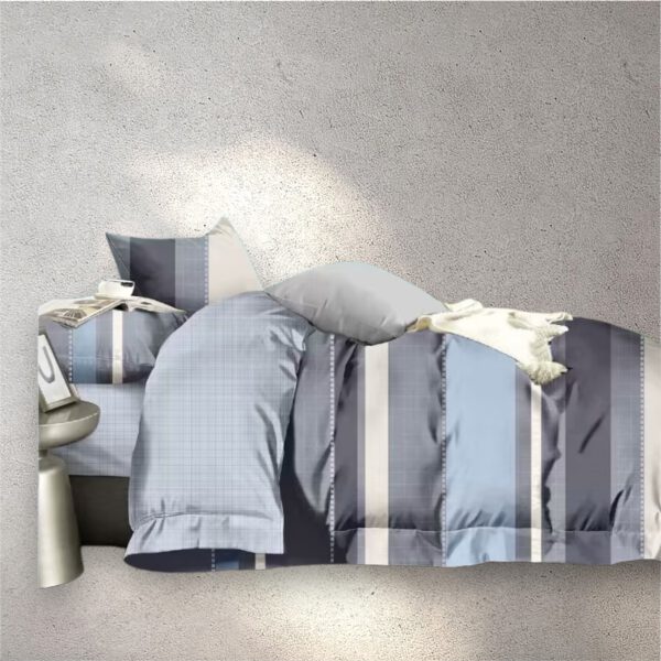 100% Cotton Pillowcase - Breath Blue Grey
