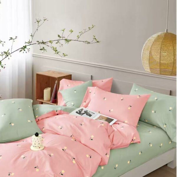 100% Cotton Pillowcase - Pink Starlight