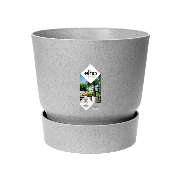 Pot elho Greenville Round grey - D14 x H13