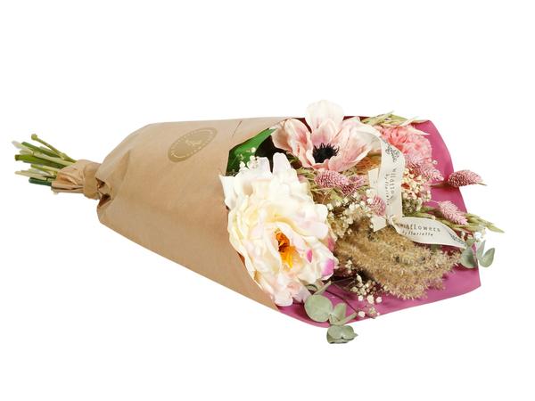 Mother's Day - Dried flowers & Silk - Dried & Silk Peony Love - ↕55cm