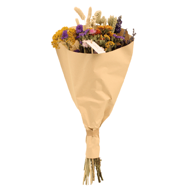 Dry flowers Field Bouquet Multi - Ø25cm - ↕60cm