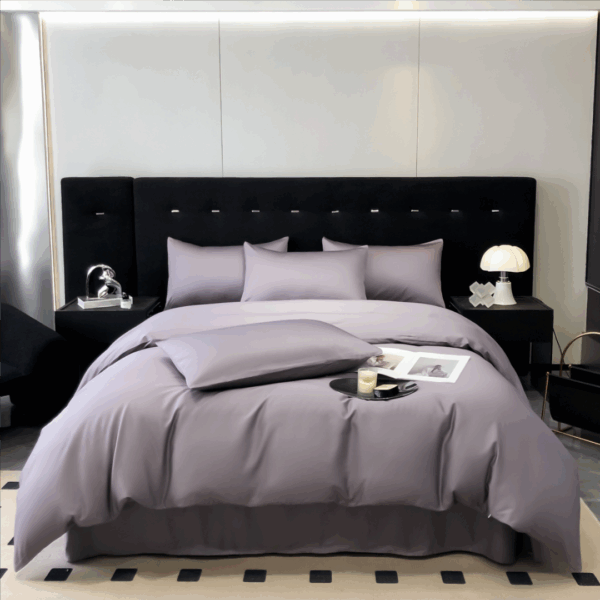 Kussensloop 100% katoen – Elegant paars