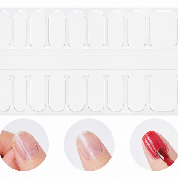 Nagelbeschermingsstickers Transparant